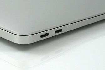 MacBook Air: 2x USB-C mit Thunderbolt 3