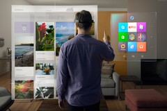 So soll die Nutzung der Microsoft Hololens am Ende aussehen