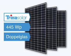 Solarmodul mit Doppelglas für höhere Widerstandsfähigkeit (Bild: Trina Solar, Risto)