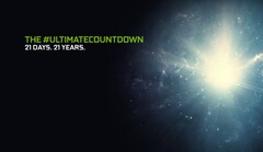 Nvidia verspricht auf seinem Twitter-Titelbild große Neuigkeiten in 21 Tagen, also am 31. August. (Bild: Nvidia)