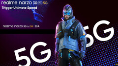 Realme Narzo 30 Pro 5G mit 120-Hz-Display und MediaTek Dimensity 800U angekündigt.