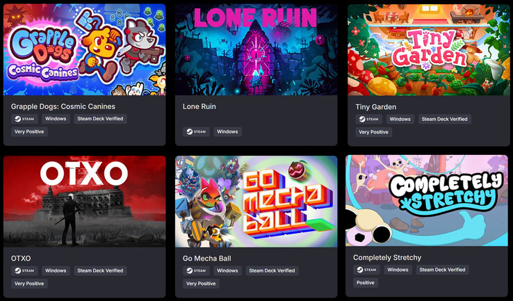 Alle im Bundle enthaltenen Spiele. (Bildquelle: Green Man Gaming)