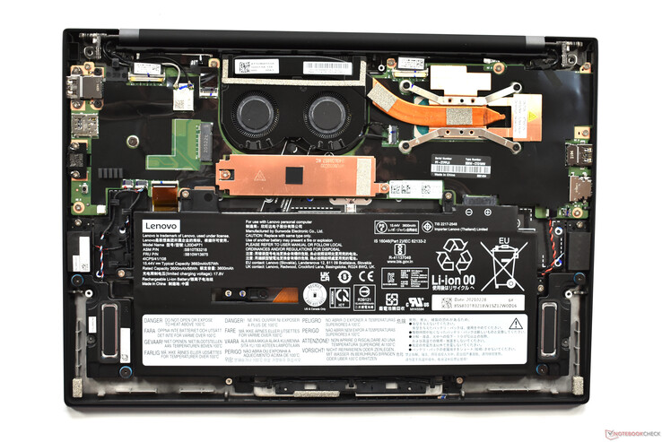 Lenovo ThinkPad X1 Carbon Gen 9: Innenleben