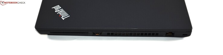 Der Thunderbolt 3 Port am Lenovo ThinkPad T490 ist leider nur mit 2 Lanes angebunden (Bildquelle: Benjamin Herzig)