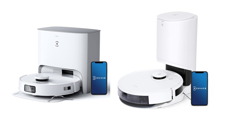Der Deebot T10+ (links) und der Deebot N8+ (rechts)