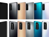 Huawei P40 (oben) gegen Huawei P40 Pro (unten): Die ersten offiziellen Gruppen-Bilder offenbaren einige Unterschiede.