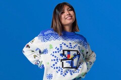 Wie könnte man Microsoft Paint besser Respekt zollen als mit diesem schicken Pullover? (Bild: Microsoft)