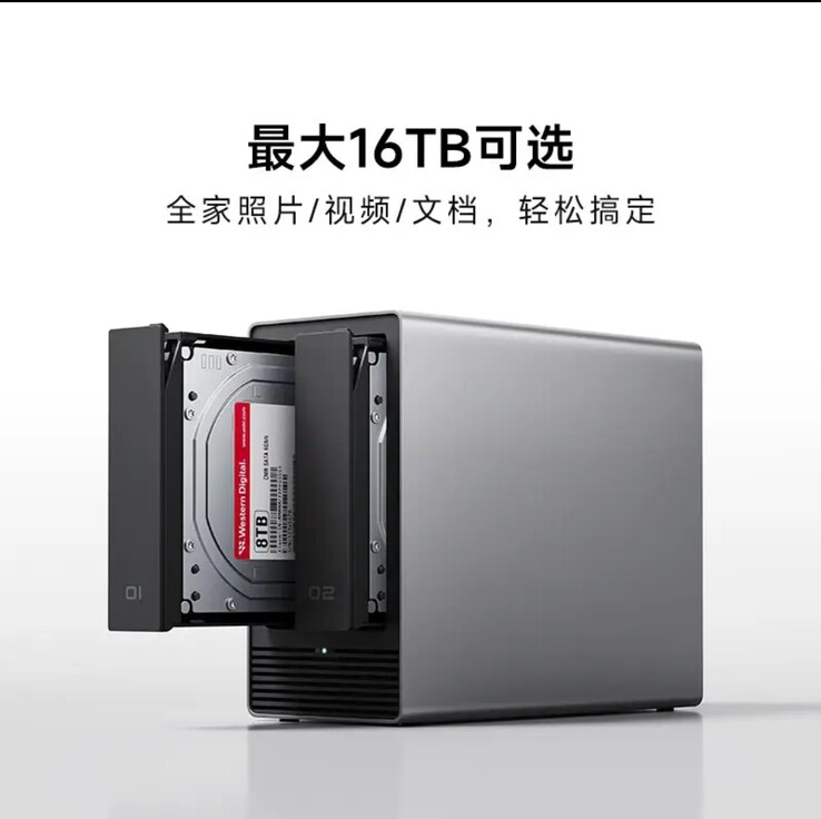 Der Xiaomi Smart Storage mit 2x 8TB