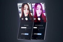 Samsung wird die Selfie-Benutzeroberfläche der Kamera-App beim Galaxy Z Flip3 möglicherweise grundlegend verändern. (Bild: LetsGoDigital / Snoreyn)