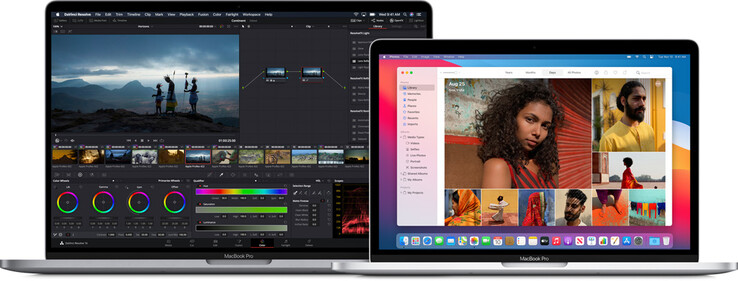 Das MacBook Pro 16 & 13: Nobel, teuer, aber ebenfalls nur mit 720p-Cam (Bildquelle: Apple)