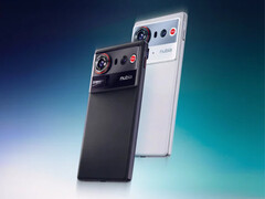 Das Nubia Z80 Ultra in den beiden für den Marktstart geplanten Farben.