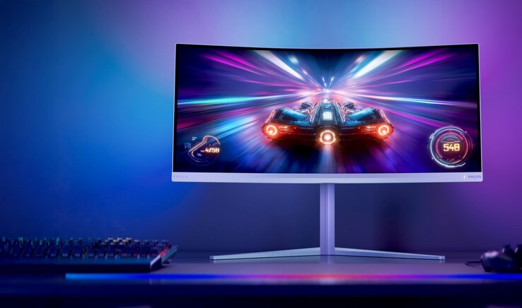Der Philips Evnia 34M2C5601QA Gaming-Monitor hat eine maximale Bildwiederholfrequenz von 200 Hz. 