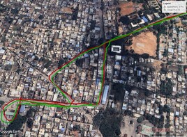 Navigation: Testfahrt auf der Straße