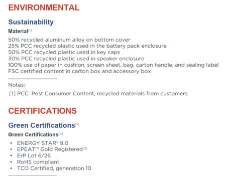 ThinkBook 16p G6 IRX Nachhaltigkeit (Quelle: Lenovo)