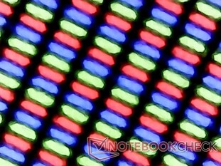 Subpixelmatrix mit matter Beschichtung