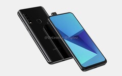 Noch namenlos: Ein Samsung Galaxy-Phone mit Pop-Up-Selfie-Cam an der Oberseite.