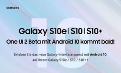 Samsung startet auch hierzulande mit der One UI 2.0-Beta auf Android 10-Basis für alle Galaxy S10-Modelle.