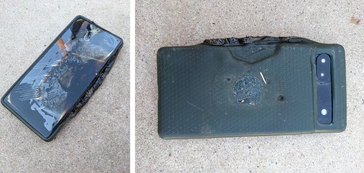 Mehrere Nutzer berichten über Pixel 6a, die Feuer gefangen haben. (Bildquelle: optimistprime3, Reddit)