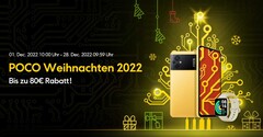Poco bietet im &quot;Weihnachten 2022&quot;-Sale diverse Smartphones zu aktuellen Bestpreisen an. (Bild: Poco)