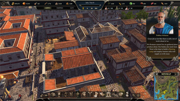 Im Bild: Ein Gameplay-Screenshot aus Pompeii: The Legacy.