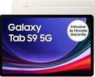 Amazon offeriert die beige Farbversion des Galaxy Tab S9 5G-Tablets zum Spitzenpreis von 719 Euro (Bild: Samsung)