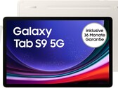 Amazon offeriert die beige Farbversion des Galaxy Tab S9 5G-Tablets zum Spitzenpreis von 719 Euro (Bild: Samsung)