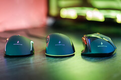 Die drei neuen Gaming-Mäuse von SureFire (Bild: SureFire)