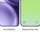 Vivo teasert die Displays der Zeiss-Kamera-Flaggschiffe und vergleicht mit Apples iPhone 16 Pro und Pro Max. (Bildquelle: Han BoXiao)