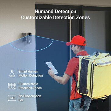 Personen können erkannt werden (Bildquelle: Ezviz)