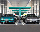 Schnellladen des Denza Z9 GT.