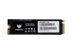 Acer Predator GM7000 2 TB PCIe4 NVMe SSD im Benchmarking