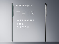 Honor hat bereits angedeutet, dass das Magic V5 dünner als das Magic V3 werden wird (Bildquelle: Honor, bearbeitet)