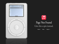 Das Brick-Easter-Egg auf der 404-Seite von Apple Music
