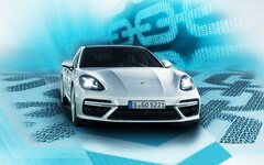 Blockchain im Auto? Porsche erprobt die Blockchain schon in einem Panamera.