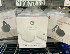 Googles Chromecast der nächsten Generation wird bereits in einem Home Depot in den USA verkauft, noch vor dem offiziellen Launch. (Bild: u/AsianCPA, Reddit)