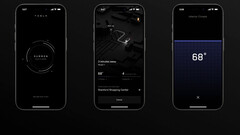 UI des Tesla-Fahrdienstes (Bild: Tesla)