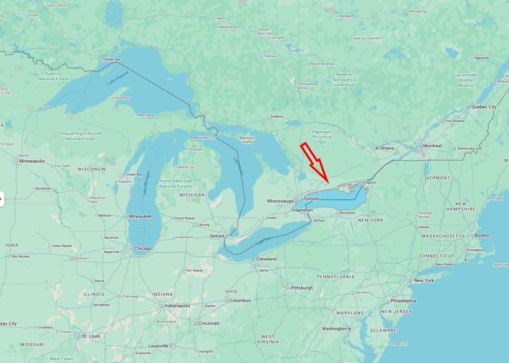 Die 5 großen Seen zwischen Kanada und Amerika