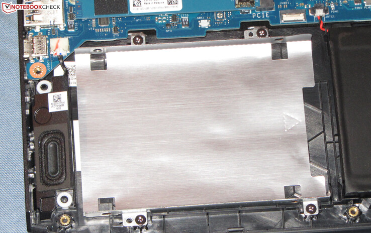 Zudem bietet das Notebook Platz für ein 2,5-Zoll-Speichermedium.