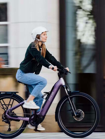 Erhältlich ist das Fahrrad auch als Tiefeinsteiger