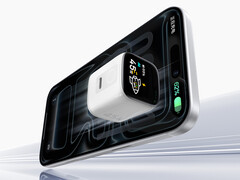 Das Netzteil bietet einen 60-Watt-„Leistungsmodus“. Abbildung: Werbebild des Schnellladegeräts mit einem iPhone
