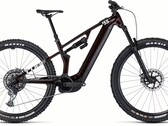 Das sehr dunkle Rot des Stereo Hybrid ONE55 E-Bike macht optisch einiges her (Bildquelle: Cube)