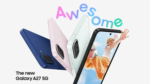 Das Galaxy A27 5G kommt in vier Farben