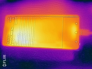Wärmebildaufnahme - Vorderseite