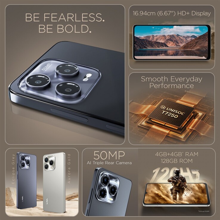 Die wichtigsten Merkmale des Lava Bold N2 Pro Smartphones.