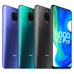 Das Poco M2 Pro gibt es in drei unterschiedlichen Farben (Bild: Poco)
