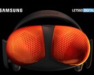 Spooky: Das neue Design des Mixed Reality-Headsets Odyssey 2020 von Samsung fällt auf.