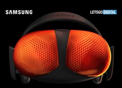 Spooky: Das neue Design des Mixed Reality-Headsets Odyssey 2020 von Samsung fällt auf.