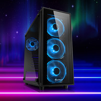 Sharkoon TG4 ATX Midi Tower Blue
