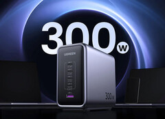 Das neue Ugreen Nexode 300-W-Multiport-GaN-Schnellladegerät startet mit Rabatt in den Verkauf. (Bild: Ugreen)