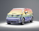 VW ID. Buzz ist fast schon reif für die Serie und ist dem ikonischem T1 nachempfunden (Quelle: Volkswagen)